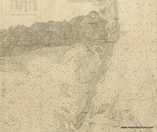 Load image into Gallery viewer, Coast Chart No. 111 From Monomoy And Nantucket Shoals To Muskeget Channel Mass. - Reproduction Map