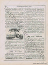 Load image into Gallery viewer, 1848 - Egypt Antique Map Genuine Printed-Color