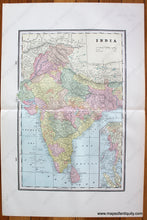 Load image into Gallery viewer, Antique-Map-India-Egypt-Arabia-Upper-Nubia-and-Abyssinia-South-Africa-Home-Library-and-Supply-Association-Pacific-Coast-1892-1890s-1800s-Late-19th-Century-Maps-of-Antiquity