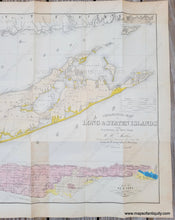 Load image into Gallery viewer, Genuine-Antique-Geological-Map-Geological-Map-of-Long-&-Staten-Islands-with-the-Environs-of-New-York-1842-W.W.-Mather-Maps-Of-Antiquity