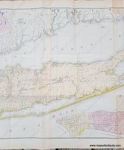 Load image into Gallery viewer, Genuine-Antique-Geological-Map-Geological-Map-of-Long-&-Staten-Islands-with-the-Environs-of-New-York-1842-W.W.-Mather-Maps-Of-Antiquity