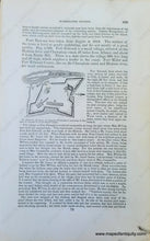 Load image into Gallery viewer, Genuine-Antique-Illustration-The-Jane-M'Crea-tree,-Fort-Edward,-with-verso-plan-of-Fort-Edward-(NY)-1841-Barber-Maps-Of-Antiquity