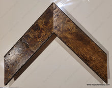 Load image into Gallery viewer, Custom-Conservation-Framing-Knotted-Wide-Wood-Burl-Flat-Frame-for-Medium-Pieces-16-x-20-to-18-x-24-inches-Framing-Wood-Burl-Wide-0-Custom-Maps-Of-Antiquity