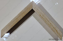 Load image into Gallery viewer, Custom-Conservation-Framing-Tall-Driftwood-Style-Frame,-Light-color,-for-Medium-Pieces,-12-x-14-to-16-x-20-inches--Custom-Maps-Of-Antiquity