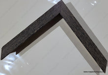 Load image into Gallery viewer, Custom-Conservation-Framing-Tall-Driftwood-Style-Frame,-Dark-color,-for-Small-Pieces,-up-to-12-x-14-inches--Custom-Maps-Of-Antiquity