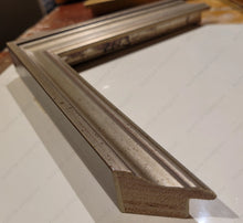 Load image into Gallery viewer, Custom-Conservation-Framing-Silver-Wood-Frame-Framing-Gold-and-Silver-0-Custom-Maps-Of-Antiquity