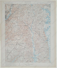 Load image into Gallery viewer, Genuine-Antique-Topographic-map-Patuxent-Quadrangle-Maryland-MD-Washington-DC-Antique-Topo-Map-Antique-Geological-&-Topographical-Maps-Vermont-1906-USGS-Maps-Of-Antiquity-1800s-19th-century
