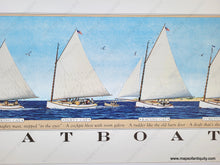 Load image into Gallery viewer, 1998 - Catboats Modern Print