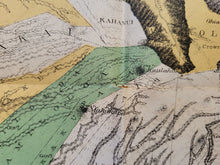 Load image into Gallery viewer, 1906 - Molokai Antique Map Genuine Colored