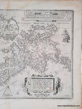 Load image into Gallery viewer, 1579 - Great Britain or United Kingdom - Angliae, Scotiae, et Hiberniae, sive Britannicar: Insularum Descriptio - Antique Map