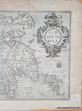 Load image into Gallery viewer, 1584 - Scotland - Scotiae tabula - Antique Map