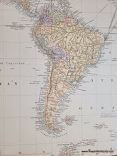 Load image into Gallery viewer, 1904 - A Chart of the World on Mercator's Projection - Antique Map