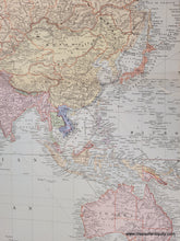 Load image into Gallery viewer, 1904 - A Chart of the World on Mercator's Projection - Antique Map