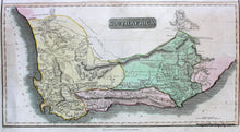 Load image into Gallery viewer, 1815 - North Africa And South Antique Map Genuine Hand-Colored