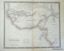 Load image into Gallery viewer, Antique-Hand-Colored-Map-Western-Africa-Africa--1835-Sidney-Hall-Maps-Of-Antiquity