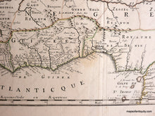 Load image into Gallery viewer, 1655 - L’afrique Ou Lybie Antique Map Genuine Hand-Colored