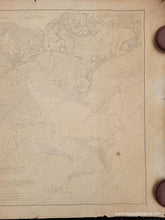 Load image into Gallery viewer, Genuine-Antique-Nautical-Chart-Hyannis-Harbor-Massachusetts-1896-1911-US-Coast-and-Geodetic-Survey-Maps-Of-Antiquity