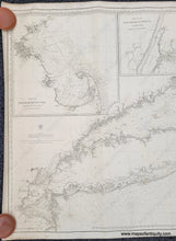 Load image into Gallery viewer, Genuine-Antique-Nautical-Chart-Untitled-Long-Island-1860-Charles-Copley-Maps-Of-Antiquity