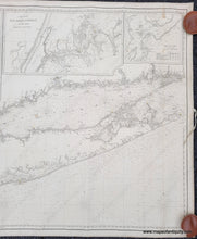 Load image into Gallery viewer, Genuine-Antique-Nautical-Chart-Untitled-Long-Island-1860-Charles-Copley-Maps-Of-Antiquity