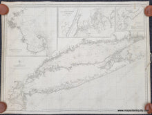 Load image into Gallery viewer, Genuine-Antique-Nautical-Chart-Untitled-Long-Island-1860-Charles-Copley-Maps-Of-Antiquity