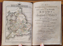 Load image into Gallery viewer, Genuine-Antique-Atlas-Carys-Travellers-Companion-or-a-Delineation-of-the-Turnpike-Roads-of-England-and-Wales-1791-John-Cary-Maps-Of-Antiquity
