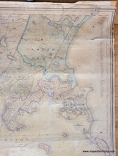 Load image into Gallery viewer, Genuine-Antique-Wall-Map-Map-of-Boston-and-its-Vicinity-1859-Walling-Baker-Maps-Of-Antiquity