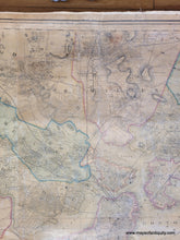Load image into Gallery viewer, Genuine-Antique-Wall-Map-Map-of-Boston-and-its-Vicinity-1859-Walling-Baker-Maps-Of-Antiquity