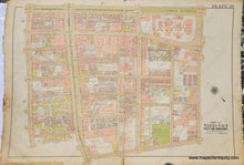 Load image into Gallery viewer, Genuine-Antique-Map-Plate-29-Part-of-Wards-8-9-City-of-Boston-City-Hospital--1938-Bromley-Maps-Of-Antiquity