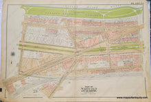 Load image into Gallery viewer, Genuine-Antique-Map-Plate-34-Part-of-Wards-5-21-City-of-Boston-Kenmore-Square--1938-Bromley-Maps-Of-Antiquity