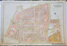 Load image into Gallery viewer, Genuine-Antique-Map-Plate-17-Part-of-Wards-3-4-5-8-9-City-of-Boston-Union-Park-and-the-Cathedral-of-the-Holy-Cross--1938-Bromley-Maps-Of-Antiquity