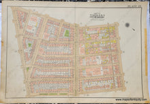 Load image into Gallery viewer, Genuine-Antique-Map-Plate-25-Part-of-Wards-4-9-City-of-Boston-Columbus-Square--1938-Bromley-Maps-Of-Antiquity