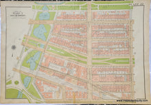 Load image into Gallery viewer, Genuine-Antique-Map-Plate-22-Part-of-Ward-5-City-of-Boston-Charlesgate--1938-Bromley-Maps-Of-Antiquity