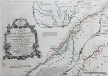 Load image into Gallery viewer, 1775 - An Exact Chart Of The River St. Lawrence From Fort Frontenac To Island Anticosti Shewing