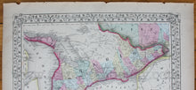 Load image into Gallery viewer, Antique-Hand-Colored-Map-Map-of-Ontario-in-Counties-North-America-Canada-1868-Mitchell-Maps-Of-Antiquity