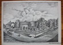 Load image into Gallery viewer, 1881 - ’Ferncliff’- The Residence Of W. G. Murray Esq. Massawippi Stanstead Co. Quebec. Antique