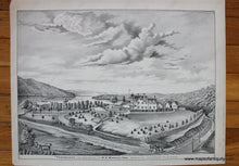 Load image into Gallery viewer, Antique-Black-and-White-Illustration---The-Residence-of-W.-G.-Murray-Esq.-Massawippi-Stanstead-Co.-Quebec.--North-America-Canada-1881-Belden-Maps-Of-Antiquity