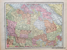 Load image into Gallery viewer, Antique-Printed-Color-Map-Map-of-The-City-of-Quebec-verso:-Newfoundland-North-America-Canada-1903-Cram-Maps-Of-Antiquity