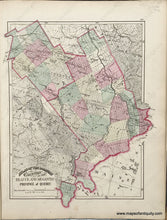 Load image into Gallery viewer, 1875 - Sheet With Three Maps: County Of Temiscouata Parts Saguenay Bonaventure And Rimouski In The