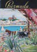 Load image into Gallery viewer, 1935 - Bermuda Travel Book With Map Antique Printed-Color Attached To