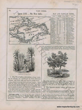 Load image into Gallery viewer, Antique-Printed-Color-Map-West-Indies-verso-Central-America-1848-Goodrich-1800s-19th-century-Maps-of-Antiquity