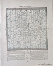 Load image into Gallery viewer, Genuine-Antique-Printed-Color-Comparative-Chart-Star-Map-No.-3;-verso:-Star-Map-No.-4-Celestial--1892-Home-Library-&-Supply-Association-Maps-Of-Antiquity-1800s-19th-century