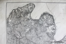 Load image into Gallery viewer, 1869 - Chancellorville (Chancellorsville) Antique Map Genuine Civil War Battle