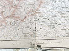 Load image into Gallery viewer, 1894 - Plate 142. General Topographical Map. Sheet Vii. Sections Of Kentucky Tennessee Virginia