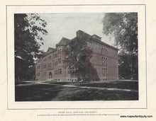 Load image into Gallery viewer, 1904 - Hand Colored And Black White Images Of Harvard University Radcliffe College Antique Print