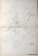 Load image into Gallery viewer, Antique-Hand-Colored-Map-Borough-of-Stamford-Fairfield-County-CT-Connecticut--1893-D.H.-Hurd-Maps-Of-Antiquity