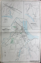 Load image into Gallery viewer, Antique-Hand-Colored-Map-City-of-Middletown-Connecticut-Clinton-Middle-Haddam-verso-Higganum-Portland-Old-Saybrook-Fenwick-Connecticut--1893-D.H.-Hurd-Maps-Of-Antiquity
