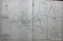 Load image into Gallery viewer, Antique-Hand-Colored-Map-Borough-of-Willimantic-Connecticut-Central-Village-East-Killingly-verso-Brooklyn-Windham-Center-Plainfield-Moosup-Dayville-Wauregan-South-Windham-Connecticut--1893-D.H.-Hurd-Maps-Of-Antiquity