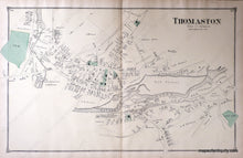 Load image into Gallery viewer, Antique-Hand-Colored-Map-Thomaston-Connecticut-United-States-Connecticut-1874-Beers-Maps-Of-Antiquity