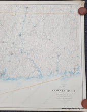 Load image into Gallery viewer, Genuine-Antique-Map-Map-of-Connecticut-Prepared-by-the-U-S-Geological-Survey-in-Co-operation-with-the-State-of-Connecticut-1927-U-S-Geological-Survey---State-of-Connecticut-Maps-Of-Antiquity