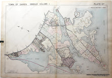Load image into Gallery viewer, Genuine-Antique-Map-Part-of-Town-of-Darien-Fairfield-County-Connecticut-Plate-27-1938-Franklin-Survey-Company-Maps-Of-Antiquity